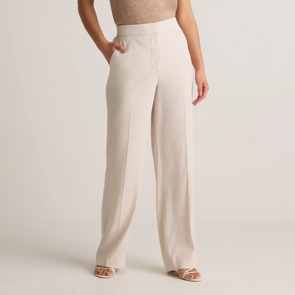 Quince Stretch Crepe Classic Trouser Pants